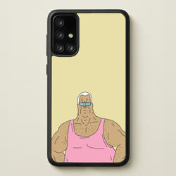 Lezly Mackerel  - Big Lez Phone Case for Galaxy A71