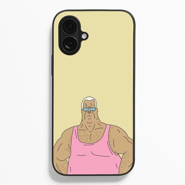 Lezly Mackerel  - Big Lez Phone Case for iPhone 16 Plus