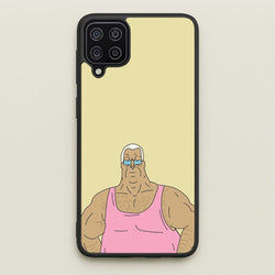 Lezly Mackerel  - Big Lez Phone Case for Galaxy A12