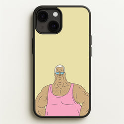 Lezly Mackerel  - Big Lez Phone Case for iPhone 13