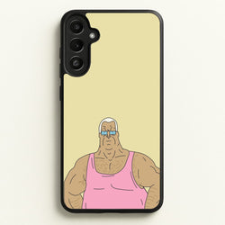 Lezly Mackerel  - Big Lez Phone Case for Galaxy A36