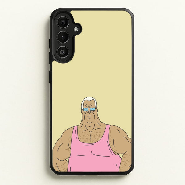 Lezly Mackerel  - Big Lez Phone Case for Galaxy A36
