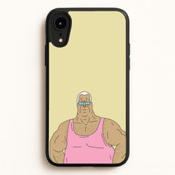Lezly Mackerel  - Big Lez Phone Case for iPhone XR