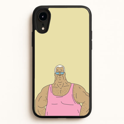 Lezly Mackerel  - Big Lez Phone Case for iPhone XR