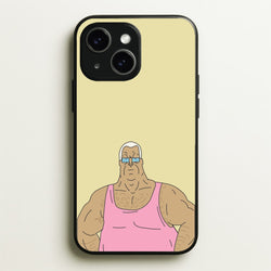 Lezly Mackerel  - Big Lez Phone Case for iPhone 15