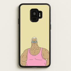 Lezly Mackerel  - Big Lez Phone Case for Galaxy S9