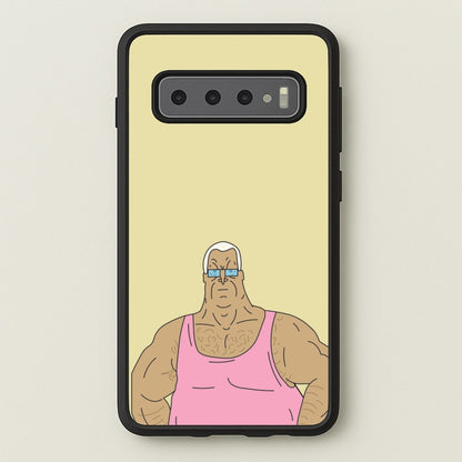 Lezly Mackerel  - Big Lez Phone Case for Galaxy S10