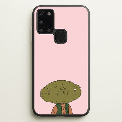 Nugget Man  - Big Lez Phone Case for Galaxy A21s