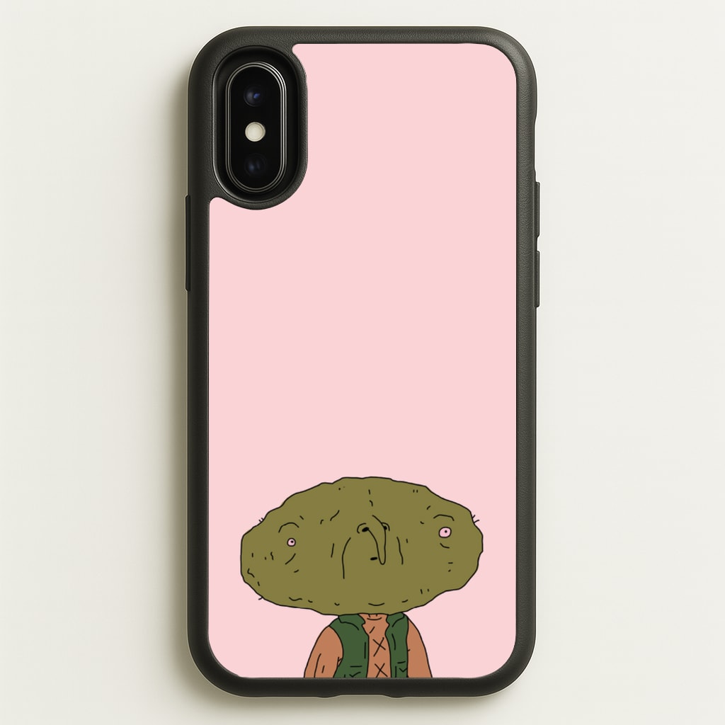 Nugget Man  - Big Lez Phone Case for iPhone X / XS