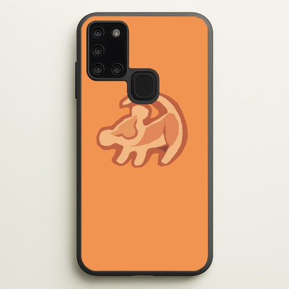 Baby Simba Icon  - Disney Phone Case for Galaxy A21s