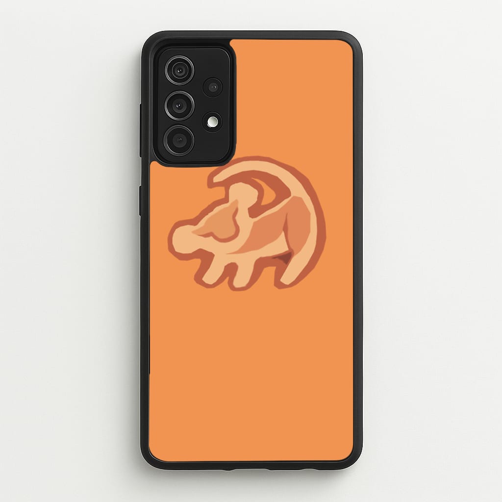 Baby Simba Icon  - Disney Phone Case for Galaxy A52 / A52s