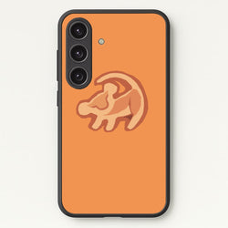 Baby Simba Icon  - Disney Phone Case for Galaxy S24
