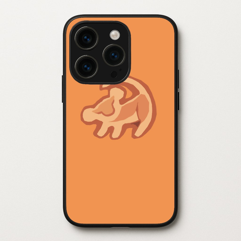 Baby Simba Icon  - Disney Phone Case for iPhone 14 Pro