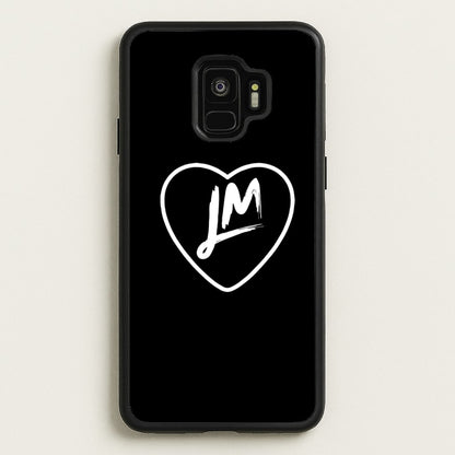 Little Mix Heart  -  - BlackLittle Mix Phone Case for Galaxy S9
