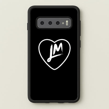 Little Mix Heart  -  - BlackLittle Mix Phone Case for Galaxy S10