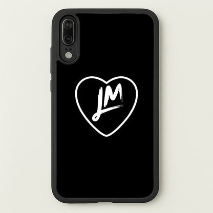 Little Mix Heart  -  - BlackLittle Mix Phone Case for Huawei P20