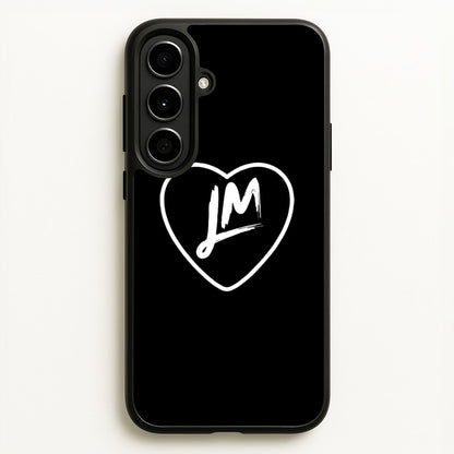 Little Mix Heart  -  - BlackLittle Mix Phone Case for Galaxy A56