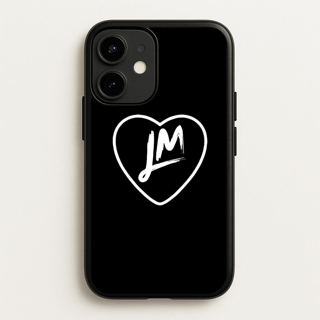 Little Mix Heart  -  - BlackLittle Mix Phone Case for iPhone 12 / 12 Pro