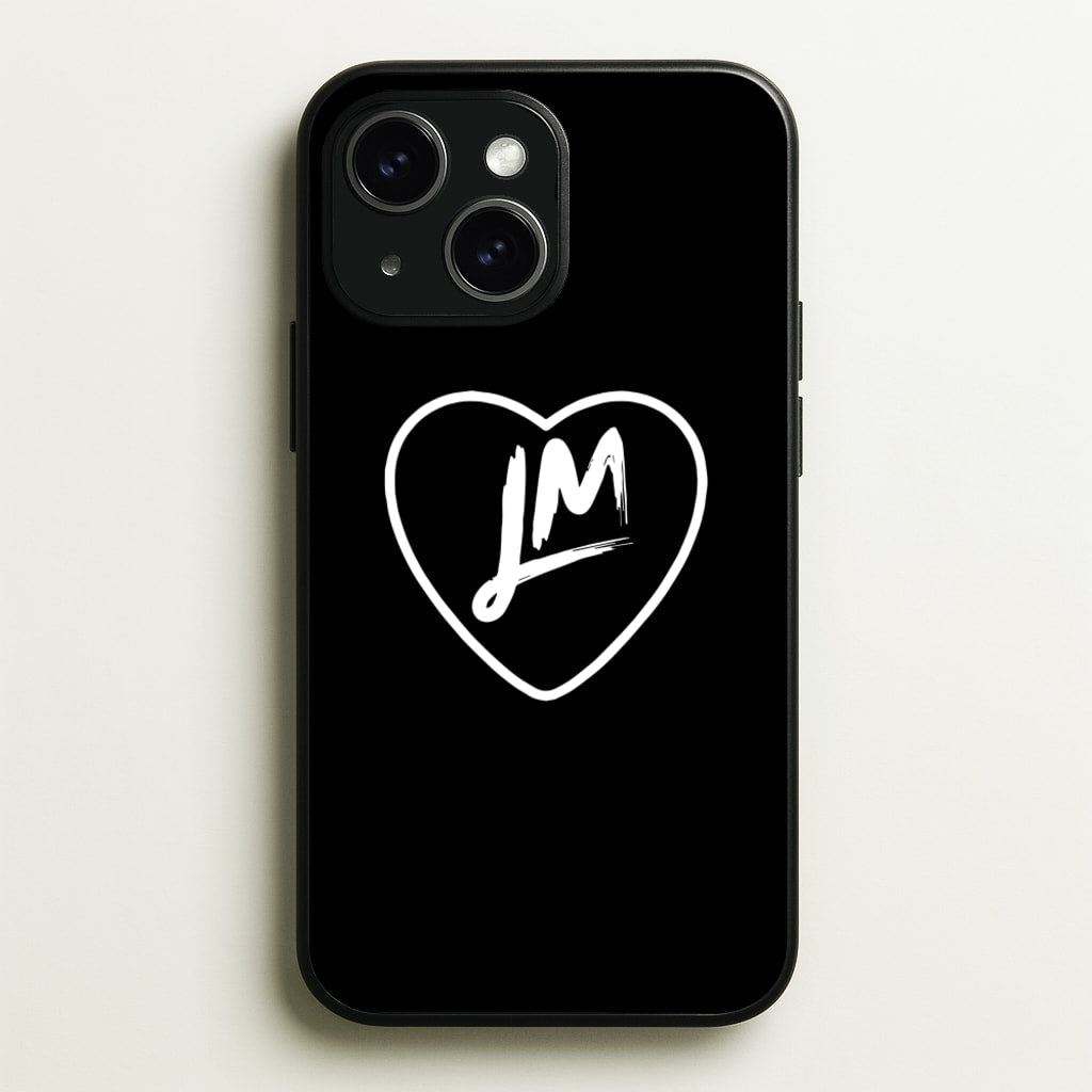 Little Mix Heart  -  - BlackLittle Mix Phone Case for iPhone 15