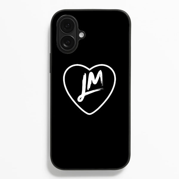 Little Mix Heart  -  - BlackLittle Mix Phone Case for iPhone 16 Plus