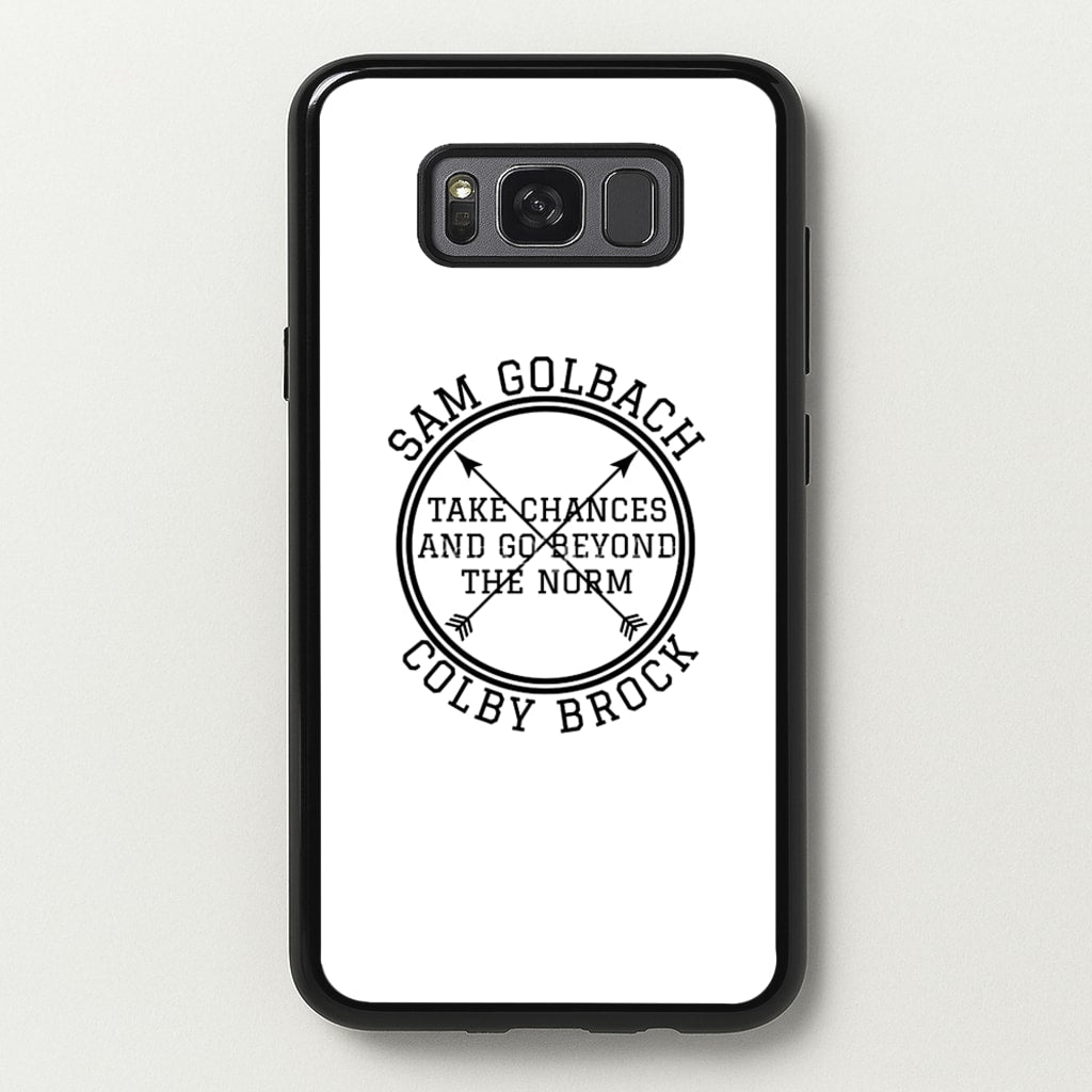 S & C  - Zoe Sugg Phone Case for Galaxy S8