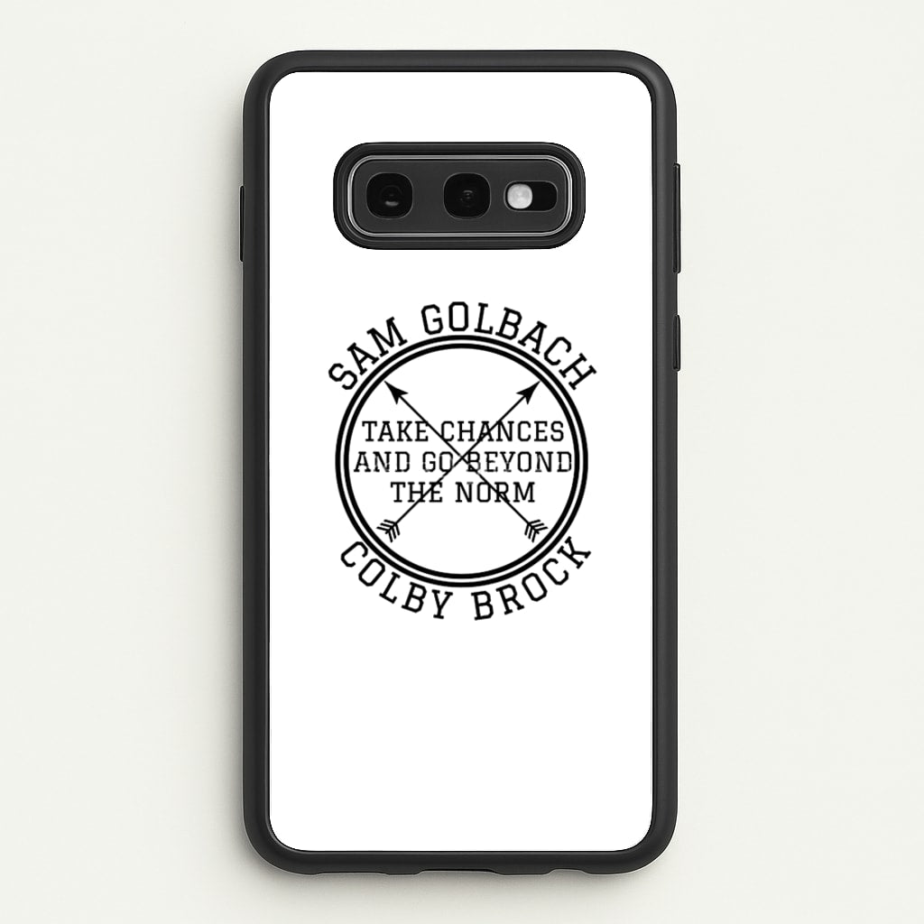S & C  - Zoe Sugg Phone Case for Galaxy S10e