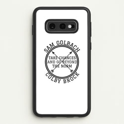 S & C  - Zoe Sugg Phone Case for Galaxy S10e