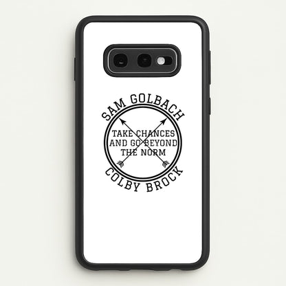 S & C  - Zoe Sugg Phone Case for Galaxy S10e
