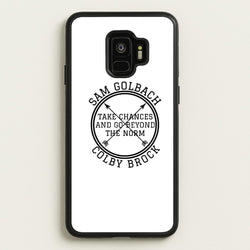 S & C  - Zoe Sugg Phone Case for Galaxy S9