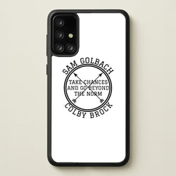 S & C  - Zoe Sugg Phone Case for Galaxy A71