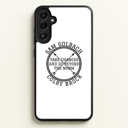 S & C  - Zoe Sugg Phone Case for Galaxy A34