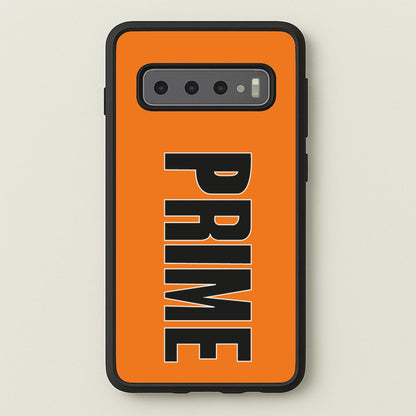 Prime - Orange  - Prime Phone Case for Galaxy S10 Plus