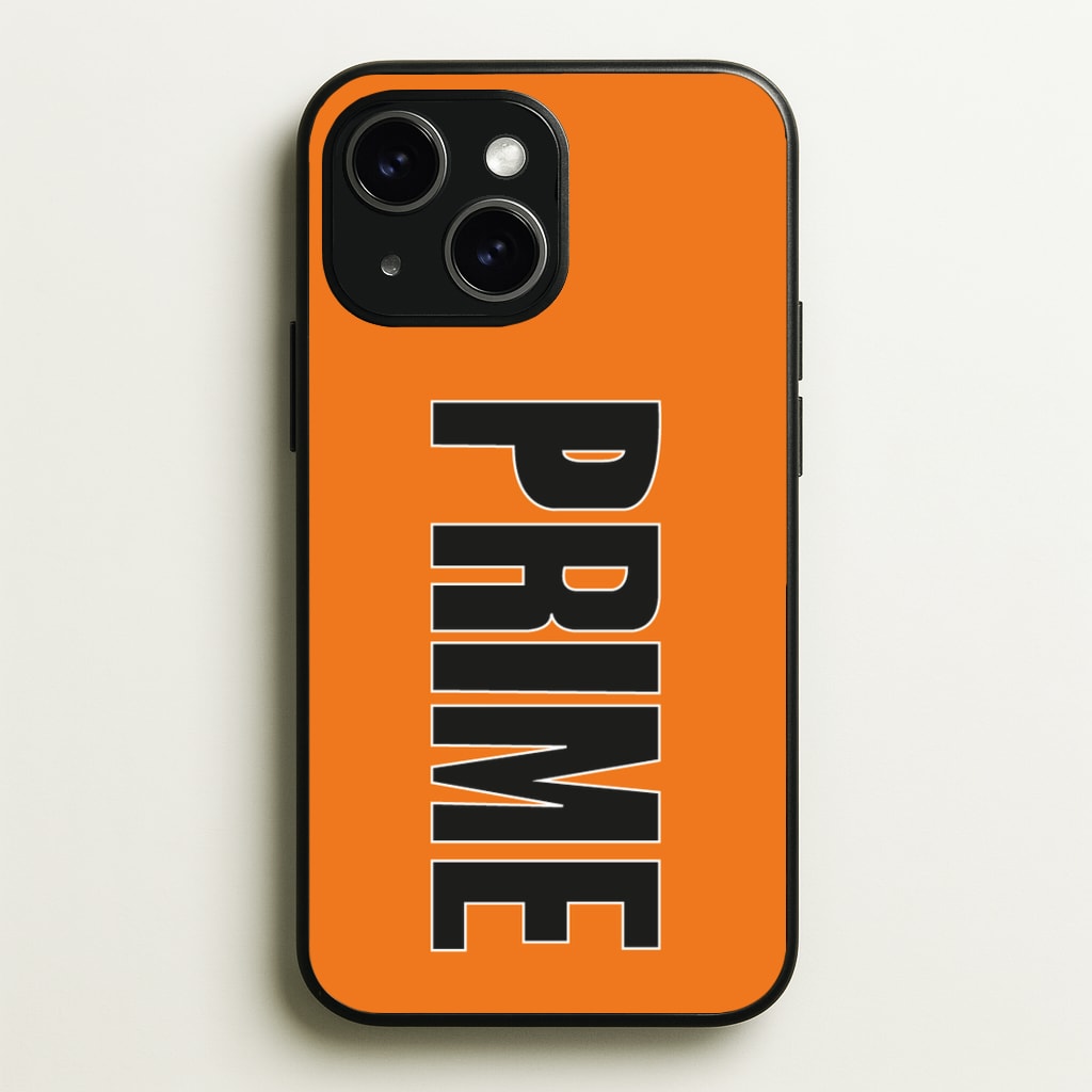 Prime - Orange  - Prime Phone Case for iPhone 15