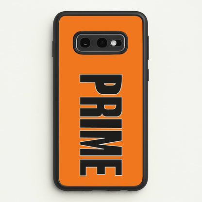 Prime - Orange  - Prime Phone Case for Galaxy S10e