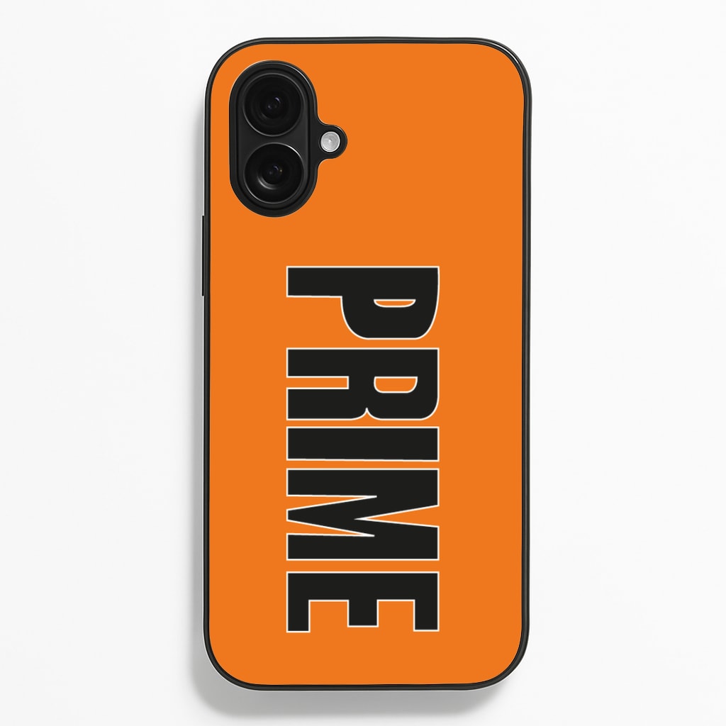 Prime - Orange  - Prime Phone Case for iPhone 16 Plus