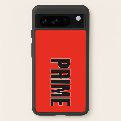 Prime - Red  - Prime Phone Case for Google Pixel 8 Pro