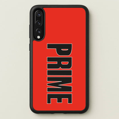 Prime - Red  - Prime Phone Case for Huawei P20 Pro
