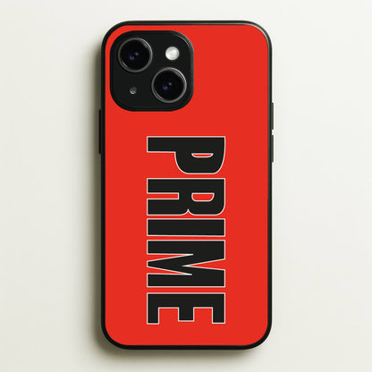 Prime - Red  - Prime Phone Case for iPhone 14