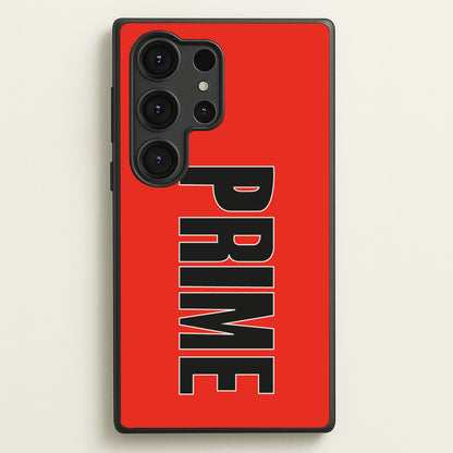Prime - Red  - Prime Phone Case for Galaxy S25 Ultra