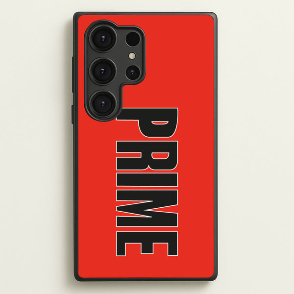Prime - Red  - Prime Phone Case for Galaxy S25 Ultra
