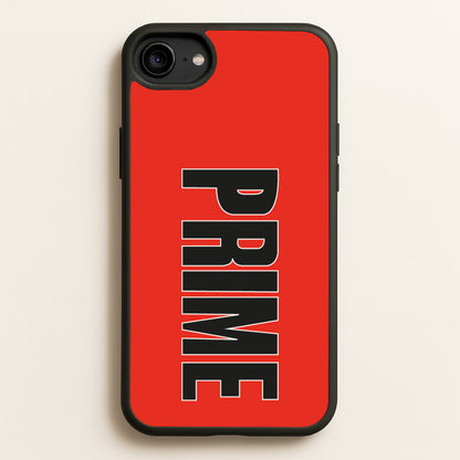 Prime - Red  - Prime Phone Case for iPhone 6 / 7 / 8 / SE