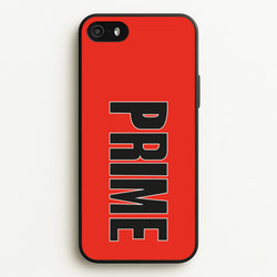 Prime - Red  - Prime Phone Case for iPhone 5 / 5s / SE 2016