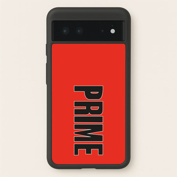 Prime - Red  - Prime Phone Case for Google Pixel 6