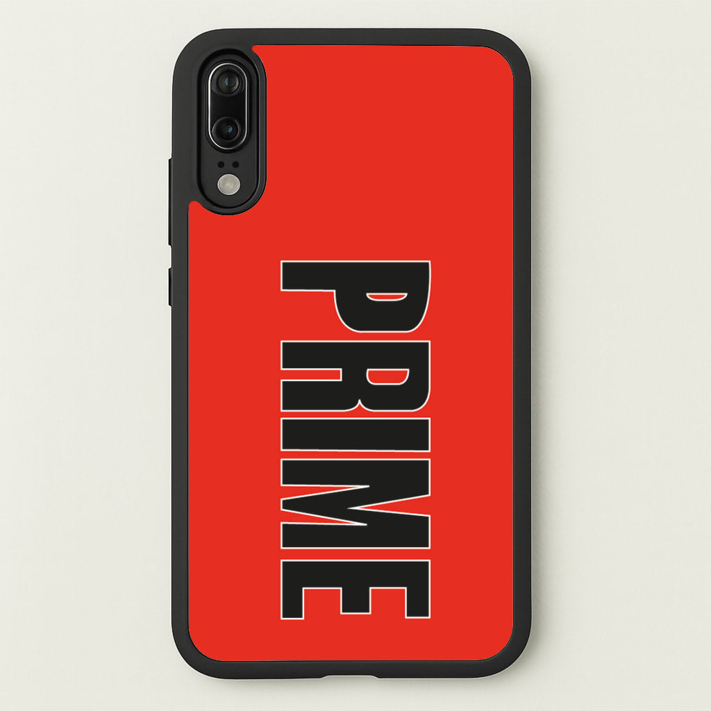 Prime - Red  - Prime Phone Case for Huawei P20