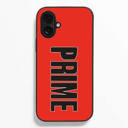 Prime - Red  - Prime Phone Case for iPhone 16 Plus
