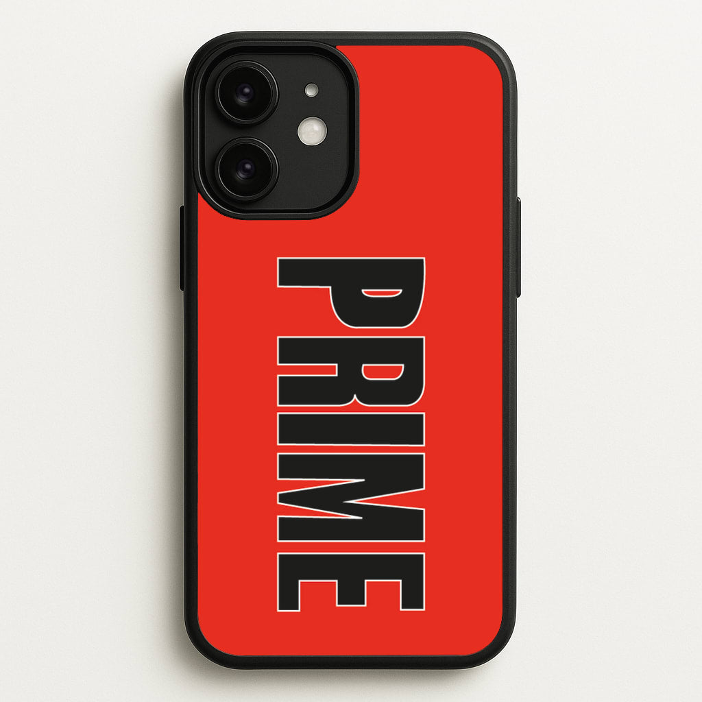 Prime - Red  - Prime Phone Case for iPhone 11