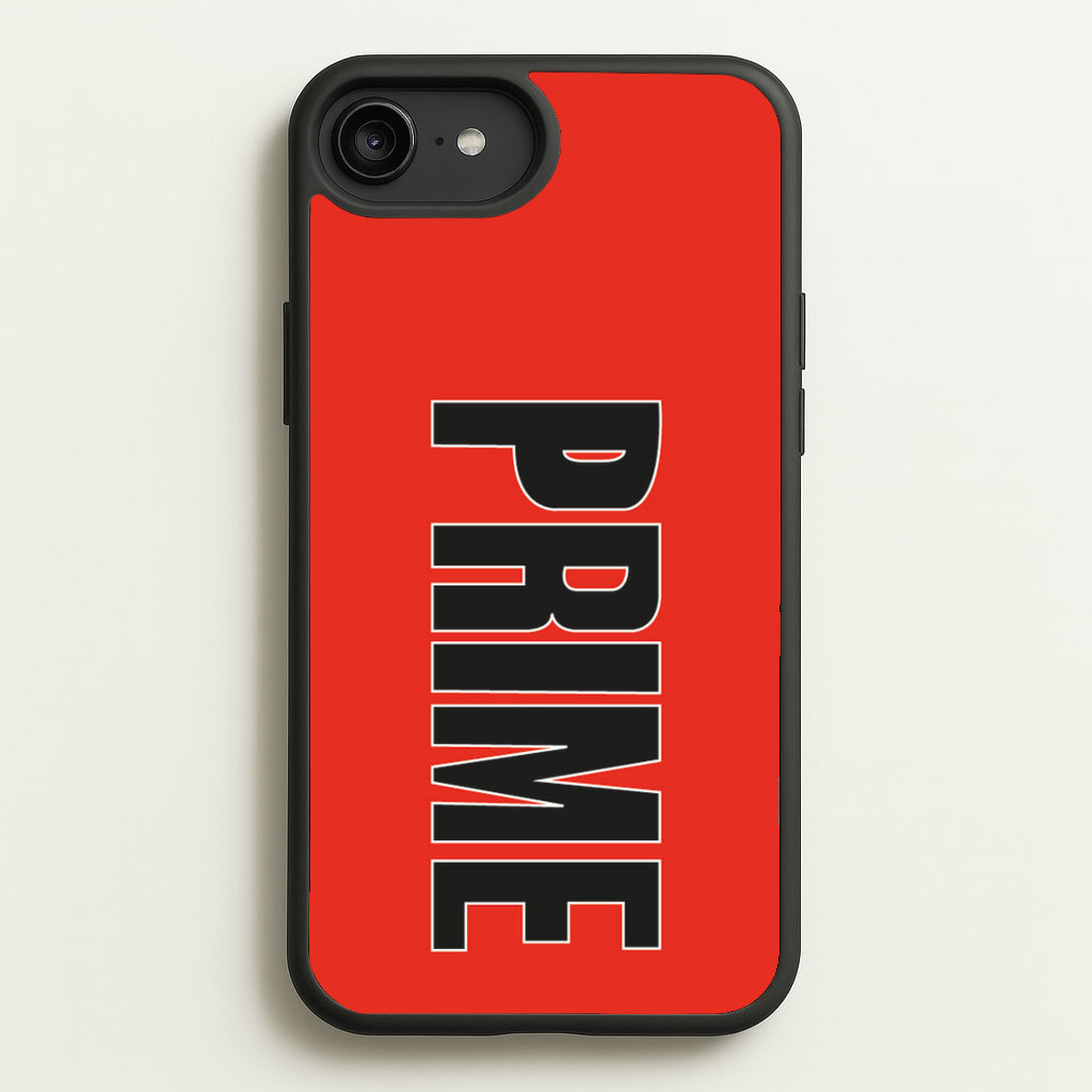 Prime - Red  - Prime Phone Case for iPhone 6 Plus / 7 Plus / 8 Plus