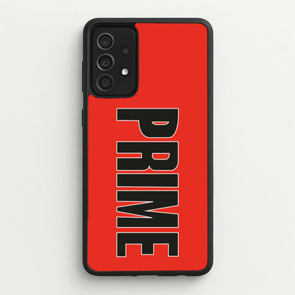 Prime - Red  - Prime Phone Case for Galaxy A52 / A52s