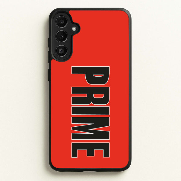 Prime - Red  - Prime Phone Case for Galaxy A34