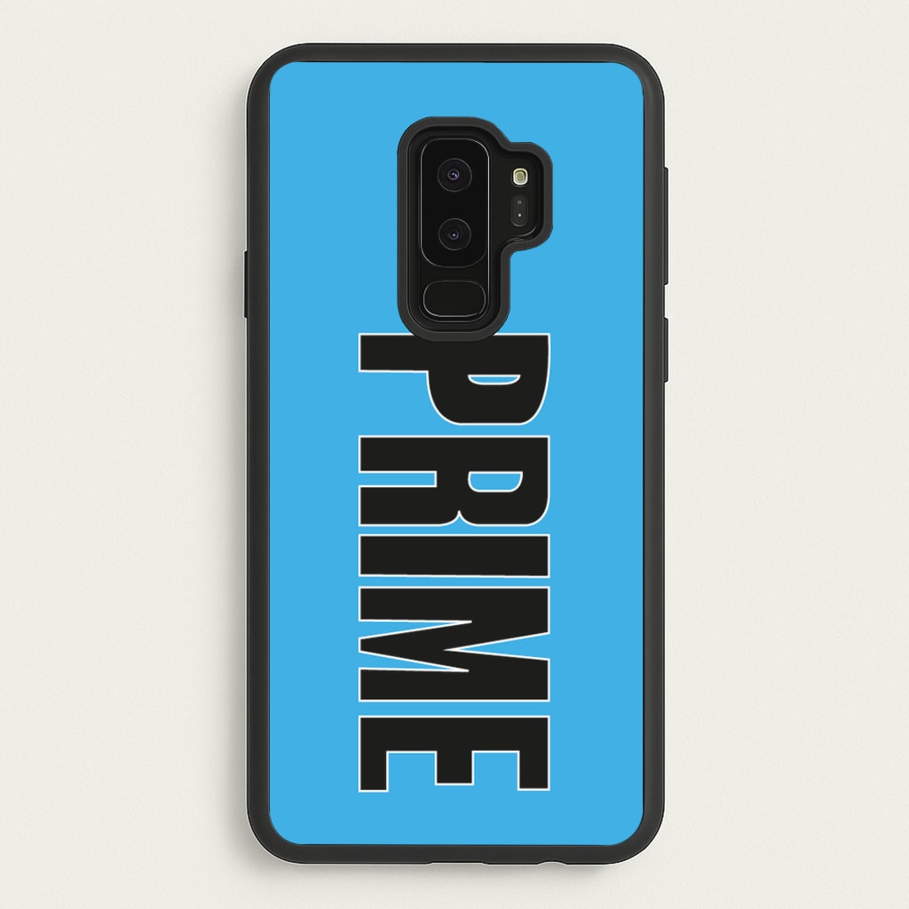 Prime - Blue  - Prime Phone Case for Galaxy S9 Plus